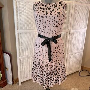 Rickie Freeman for Teri Jon polka dot dress 14